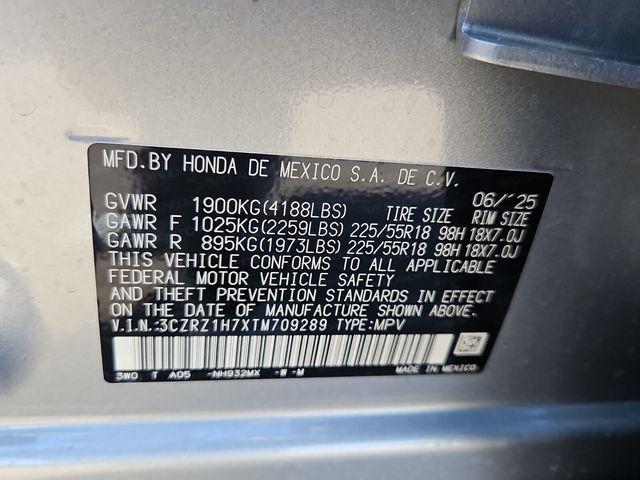 new 2026 Honda HR-V car