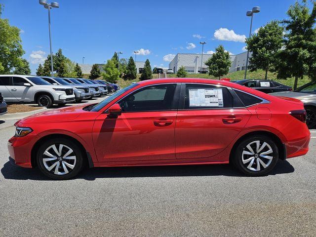 new 2025 Honda Civic car, priced at $24,700