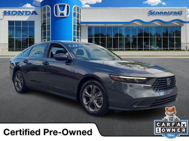 used 2024 Honda Accord car, priced at $27,493