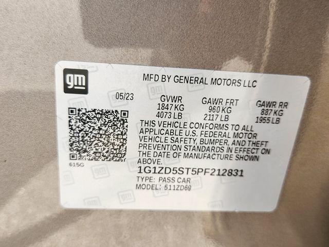 used 2023 Chevrolet Malibu car, priced at $17,967