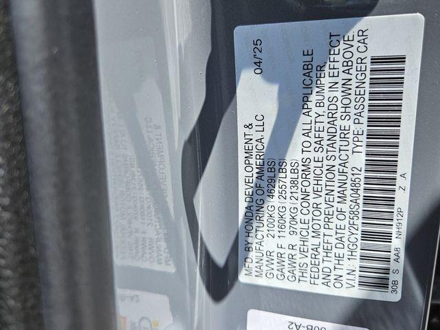 new 2025 Honda Accord Hybrid car, priced at $34,260