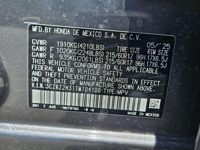 new 2026 Honda HR-V car