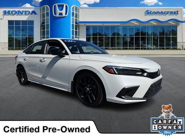 used 2023 Honda Civic car, priced at $24,998