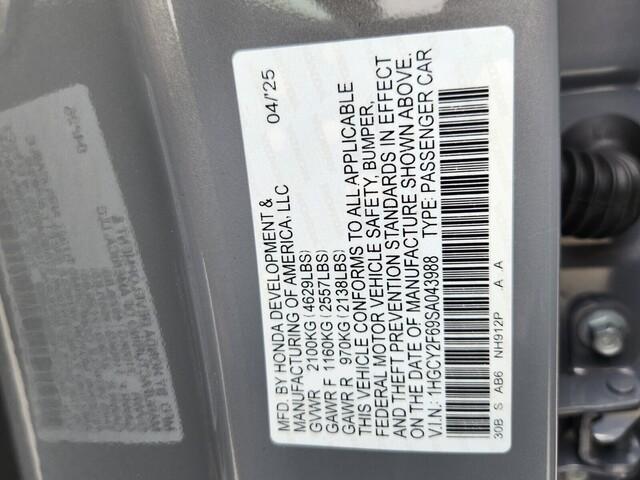 new 2025 Honda Accord Hybrid car, priced at $35,545