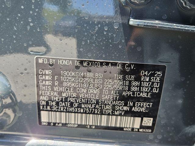 new 2025 Honda HR-V car, priced at $28,470