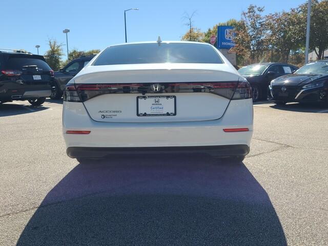 used 2023 Honda Accord car, priced at $25,162