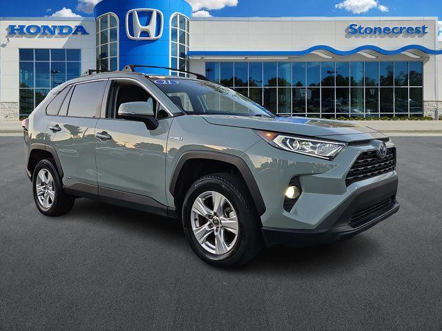 used 2021 Toyota RAV4 Hybrid car, priced at $28,998