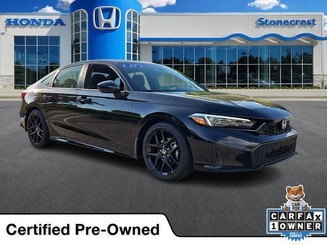 used 2025 Honda Civic car, priced at $26,569