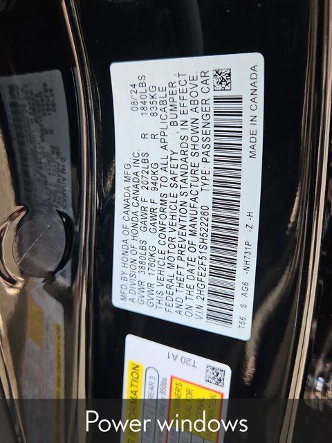 used 2025 Honda Civic car, priced at $26,569