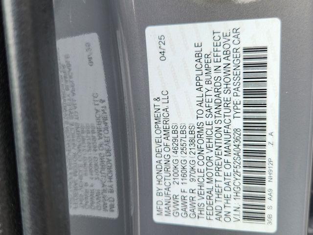 new 2025 Honda Accord Hybrid car, priced at $34,260