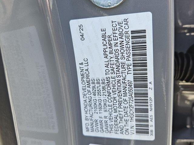 new 2025 Honda Accord Hybrid car, priced at $35,980