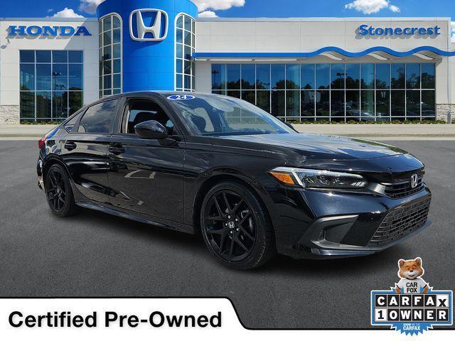 used 2024 Honda Civic car, priced at $25,641