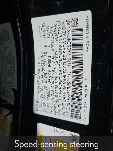 used 2024 Honda Civic car, priced at $25,641