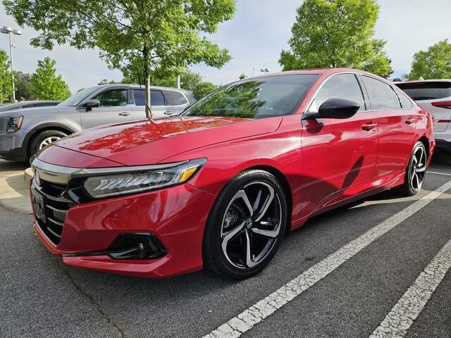 used 2021 Honda Accord car, priced at $24,221