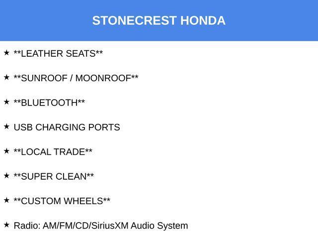 used 2015 Honda CR-V car, priced at $8,995