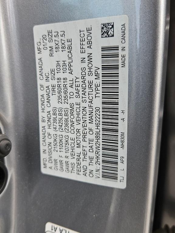 used 2020 Honda CR-V car, priced at $26,190