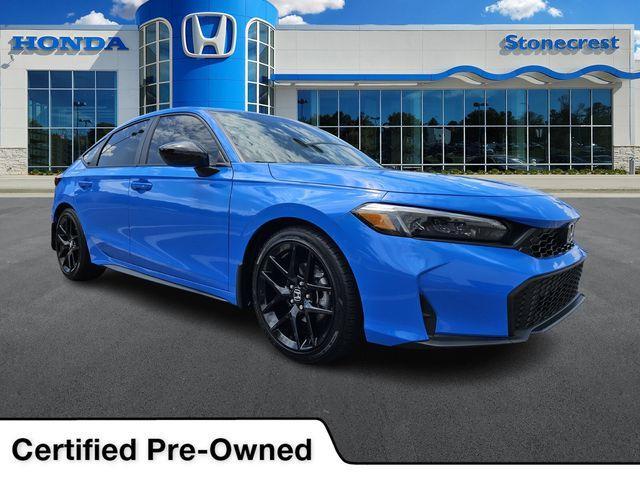 used 2025 Honda Civic car, priced at $27,573