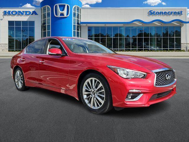 used 2021 INFINITI Q50 car, priced at $25,561