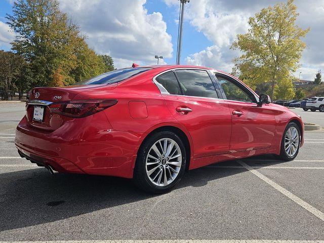 used 2021 INFINITI Q50 car, priced at $25,561