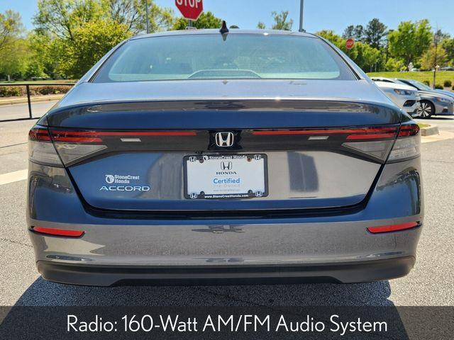 used 2024 Honda Accord car, priced at $25,855