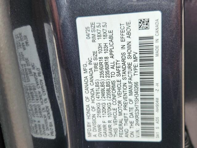 new 2025 Honda CR-V car, priced at $35,895