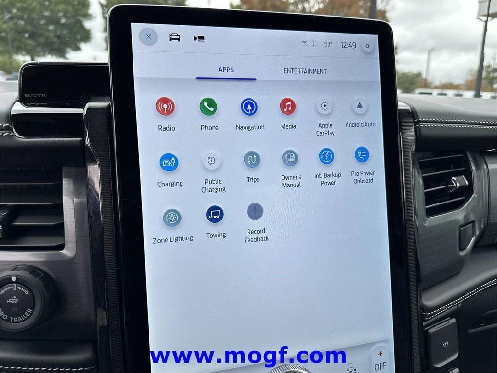 used 2023 Ford F-150 Lightning car, priced at $57,195