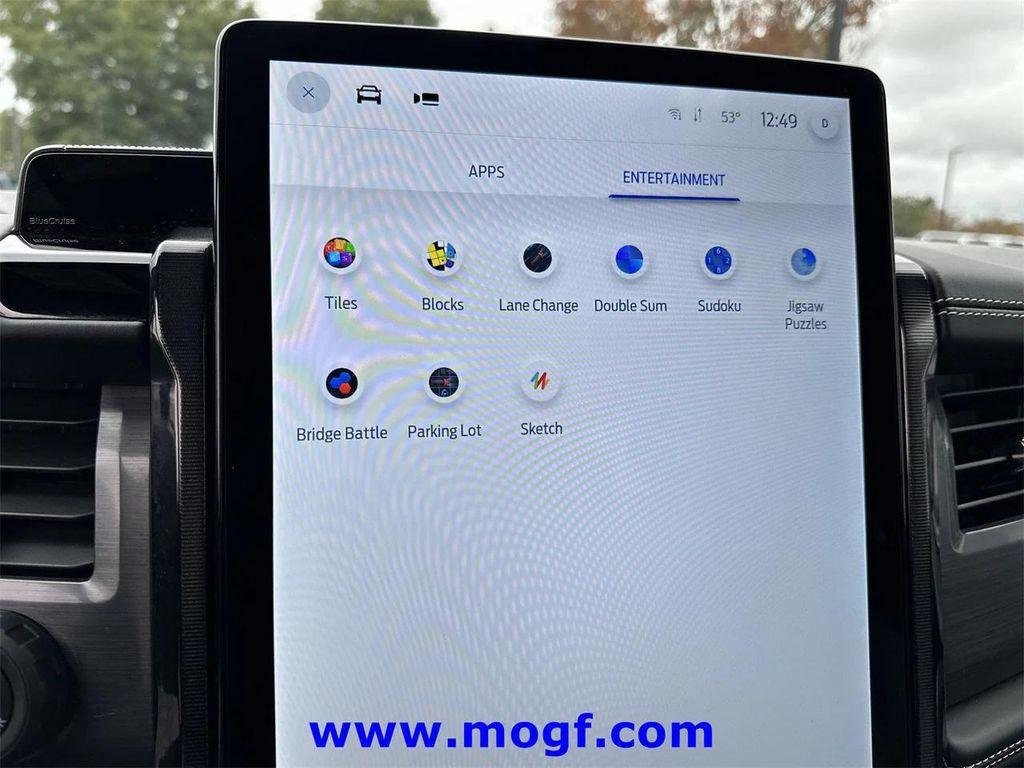 used 2023 Ford F-150 Lightning car, priced at $57,195