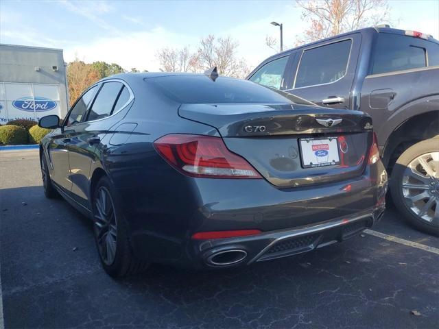 used 2019 Genesis G70 car, priced at $24,595