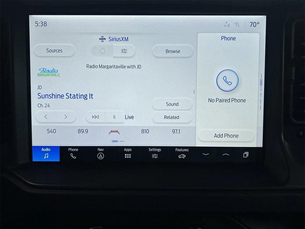 new 2025 Ford Bronco car, priced at $90,575