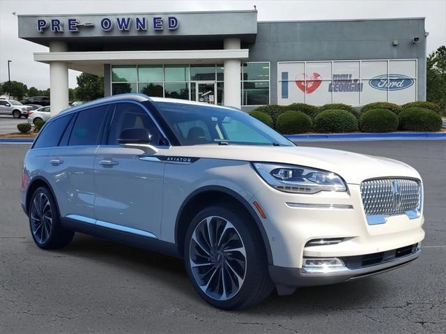 used 2022 Lincoln Aviator car, priced at $43,995