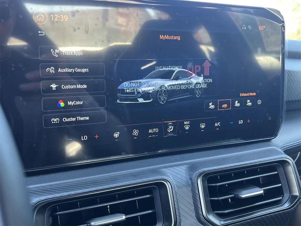 new 2025 Ford Mustang car, priced at $79,575