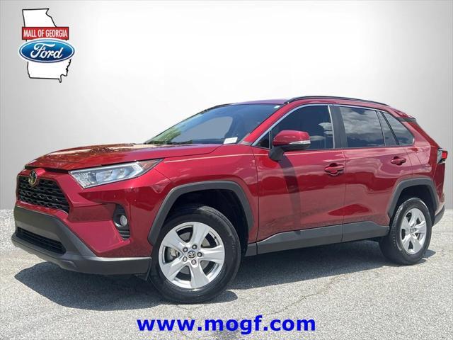 used 2021 Toyota RAV4 car, priced at $26,895
