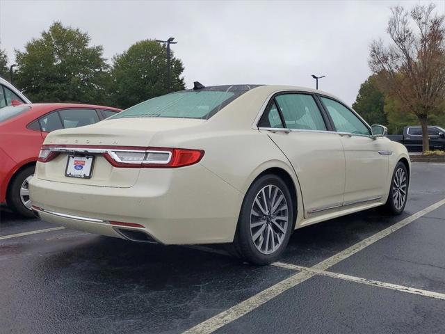 used 2018 Lincoln Continental car, priced at $19,495