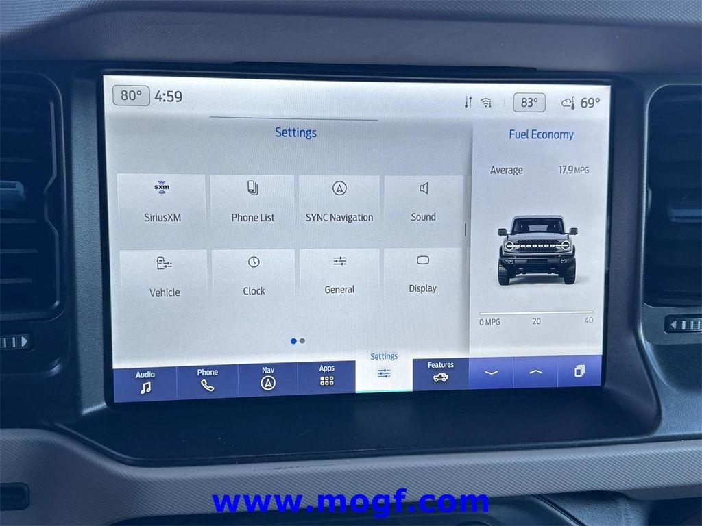used 2022 Ford Bronco car, priced at $43,995
