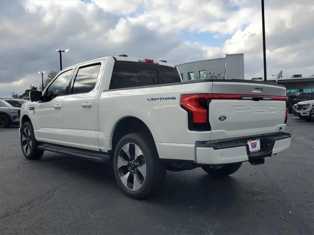 new 2024 Ford F-150 Lightning car, priced at $79,722