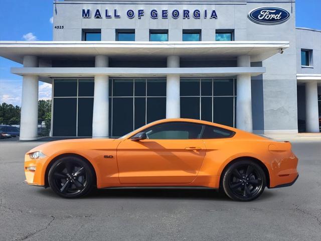 used 2021 Ford Mustang car, priced at $34,995