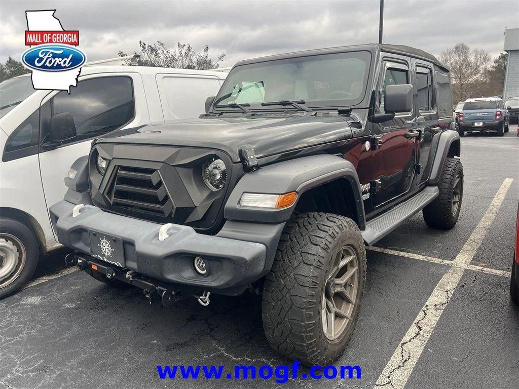 used 2019 Jeep Wrangler Unlimited car, priced at $25,595