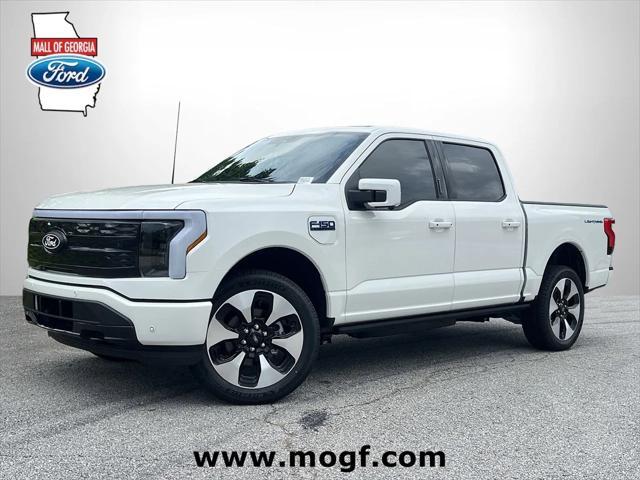 new 2025 Ford F-150 Lightning car, priced at $85,185