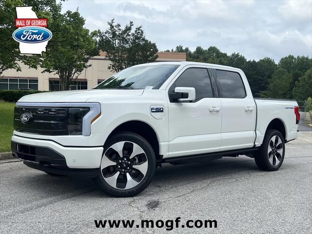 new 2025 Ford F-150 Lightning car, priced at $85,185