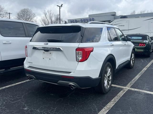 used 2022 Ford Explorer car, priced at $27,695