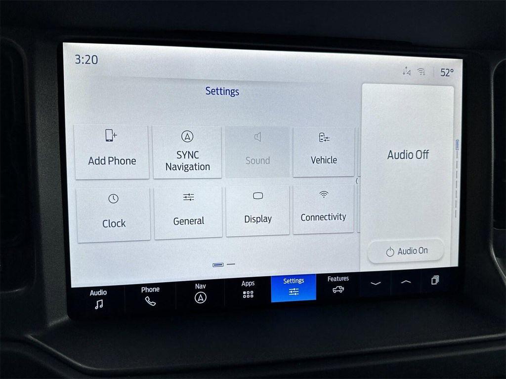 new 2025 Ford Bronco car, priced at $58,428