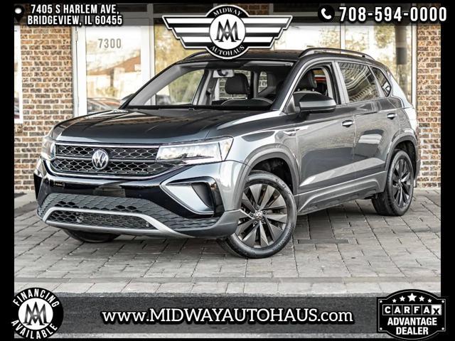 used 2022 Volkswagen Taos car, priced at $18,495