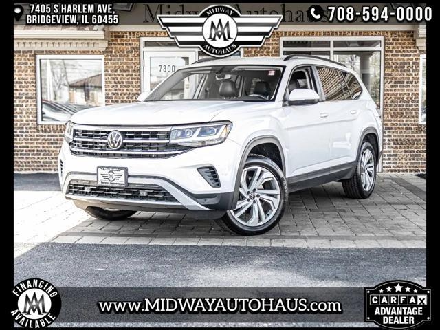 used 2021 Volkswagen Atlas car, priced at $29,995