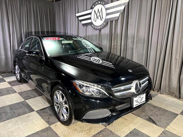 used 2018 Mercedes-Benz C-Class car, priced at $23,995