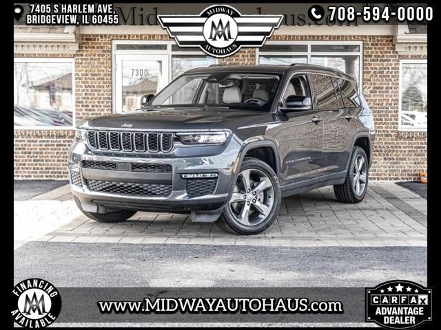 used 2022 Jeep Grand Cherokee L car, priced at $31,995