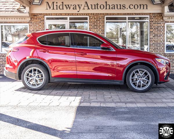 used 2018 Alfa Romeo Stelvio car, priced at $18,300