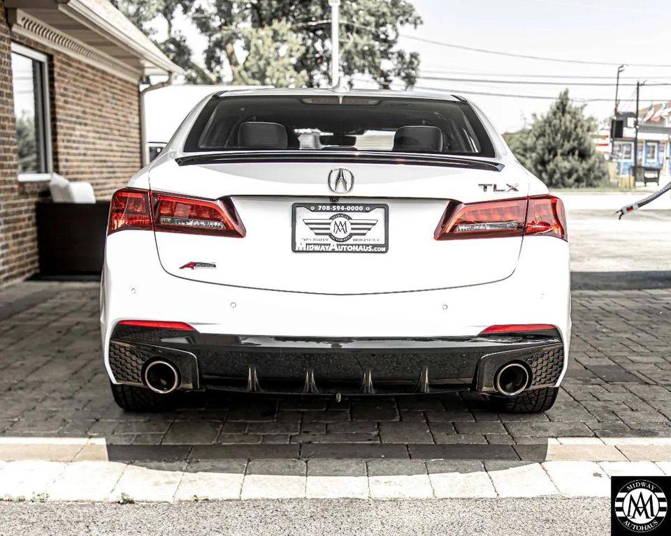 used 2018 Acura TLX car, priced at $18,795