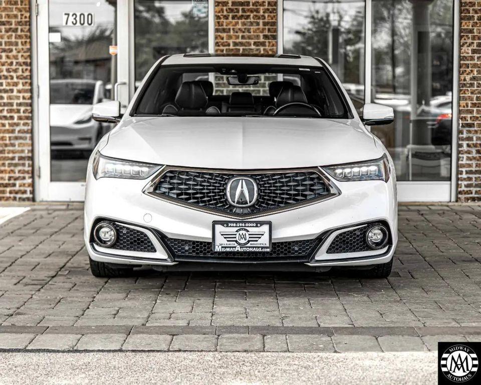 used 2018 Acura TLX car, priced at $18,795