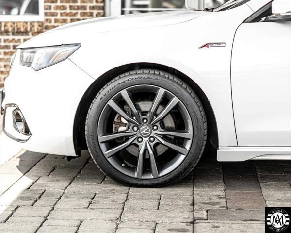 used 2018 Acura TLX car, priced at $18,995
