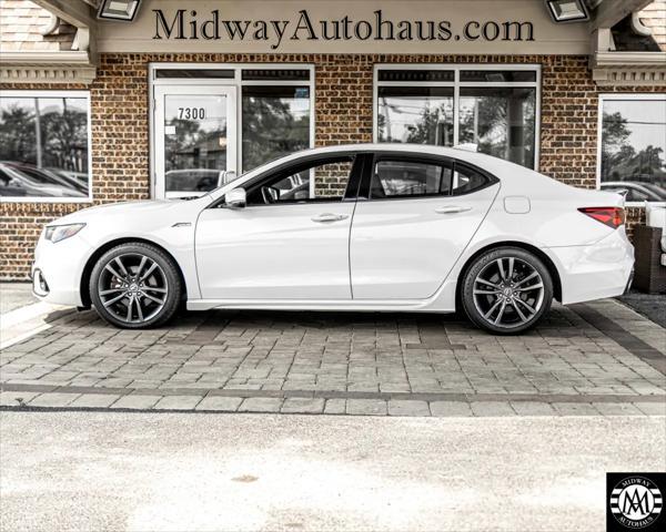 used 2018 Acura TLX car, priced at $18,995